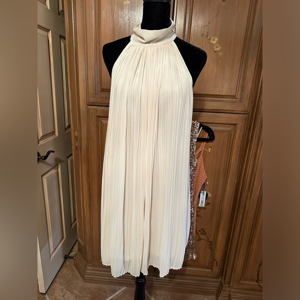 Off white dress, in excellent used condition